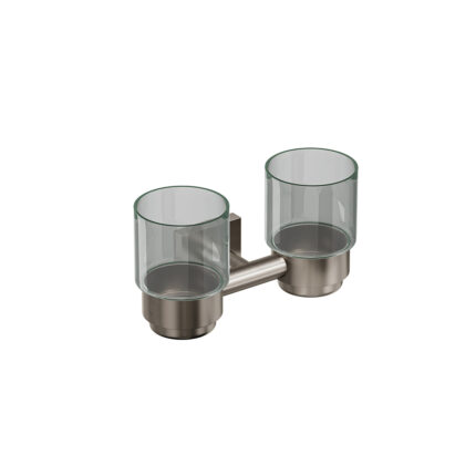 ICO Bath Crater Double Glass Tumbler