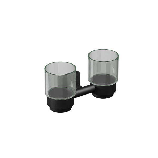 ICO Bath Crater Double Glass Tumbler