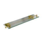 ICO Bath Crater Glass Shelf