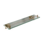 ICO Bath Crater Glass Shelf