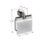 ICO Bath Summit Toilet Paper Holder With Cover