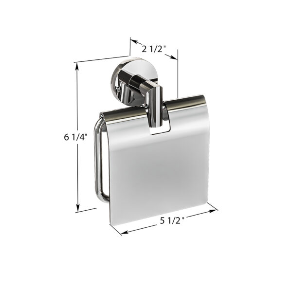 ICO Bath Summit Toilet Paper Holder With Cover
