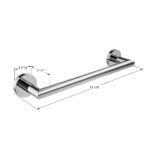 ICO Bath Summit 12″ Towel Bar