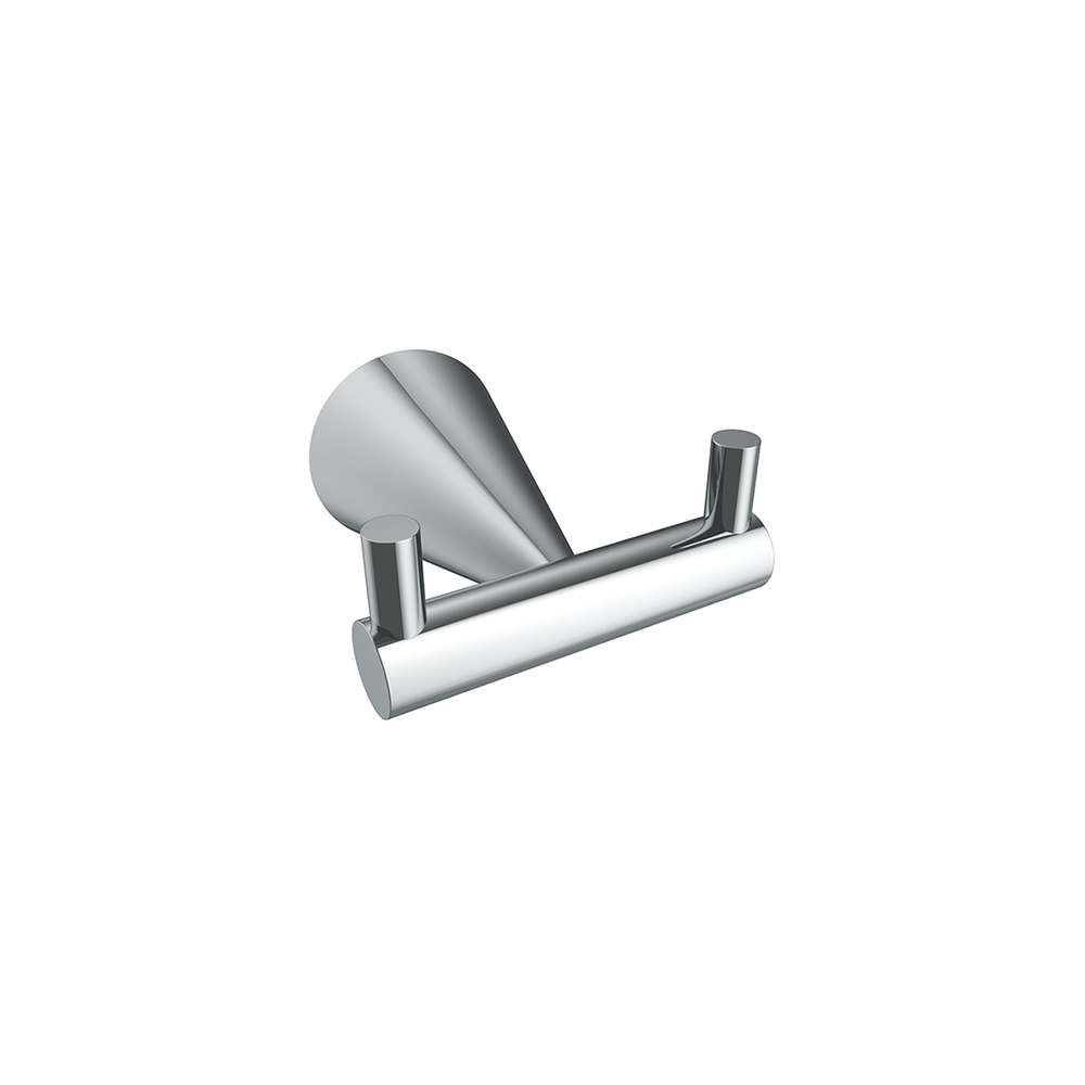 ICO Bath Cone Double Towel Hook ICO Bath Cone Double Towel Hook