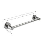 ICO Bath Lava Towel Bar 12″