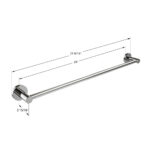 ICO Bath Lava Towel Bar 24″