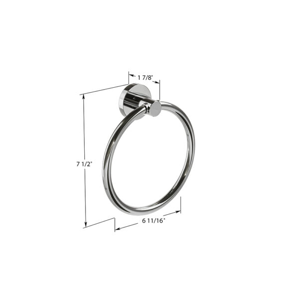 ICO Bath Lava Towel Ring