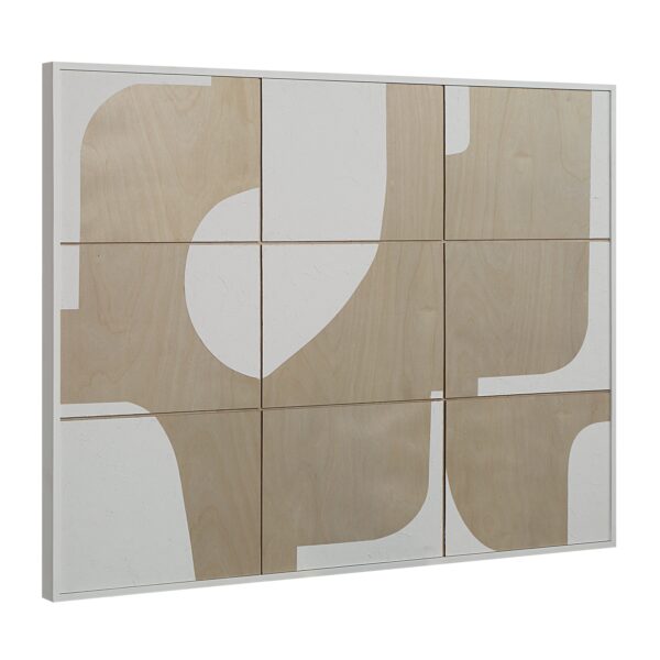 Renwil Erula Hand-Painted Wood Wall Art W6758 — official product view 2