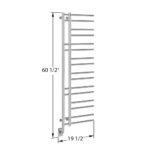 ICO Bath 19.5″x60.5″ Ortona Towel Warmer