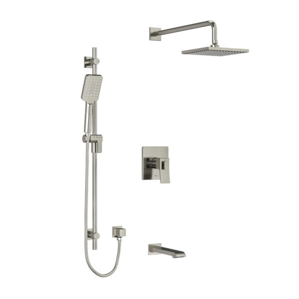 Riobel Zendo Shower Kit 1345 Trim — Brushed Nickel