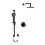 Riobel Ode Shower Kit 323 Trim — Black