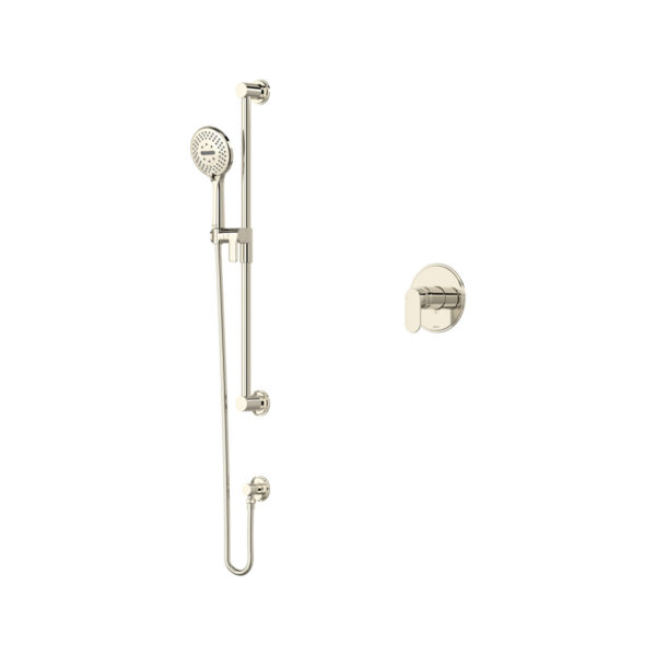 Riobel Arca Pressure Balance Handshower System — Polished Nickel