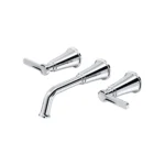 Riobel Momenti Wall Mount Lavatory Faucet Trim — Chrome