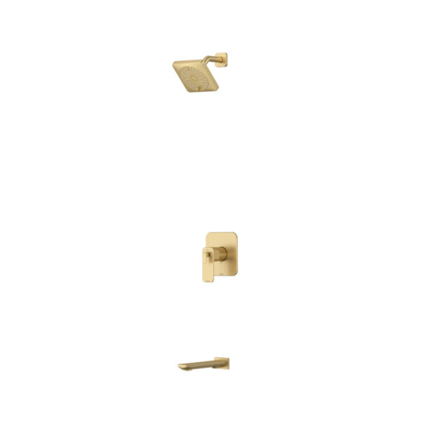 Riobel Equinox Shower Kit 4744 — Satin Brass US4