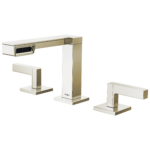 Brizo Frank Lloyd Wright Brilliance® Polished Nickel faucet with Lever handles — 65322LF-PNLHP--HL5322-PN