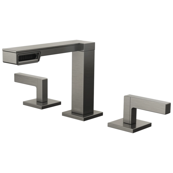 Brizo Frank Lloyd Wright Brilliance® Luxe Steel® faucet with Lever handles — 65322LF-SLLHP--HL5322-SL