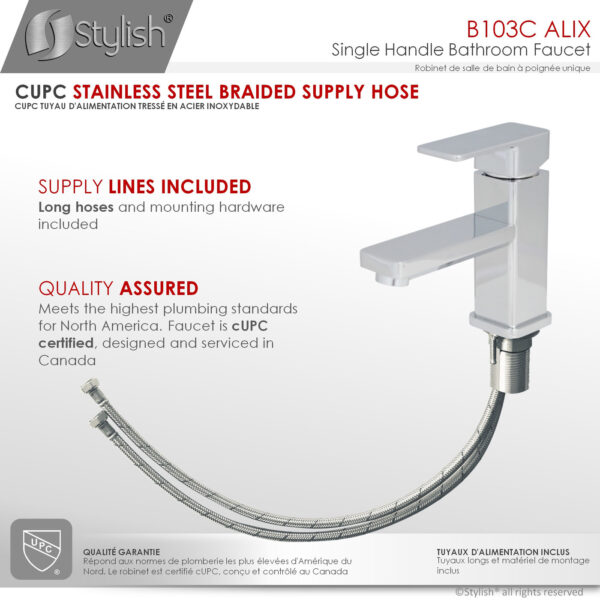 Stylish Alix Bathroom Faucet, product view 10