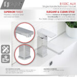 Stylish Alix Bathroom Faucet, product view 3