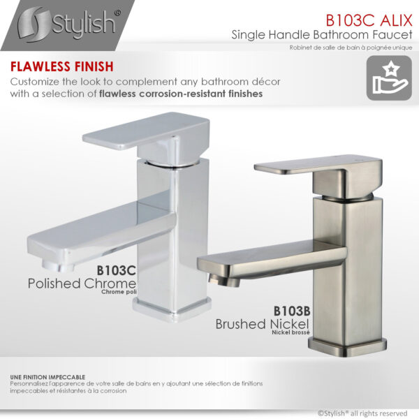 Stylish Alix Bathroom Faucet, product view 9
