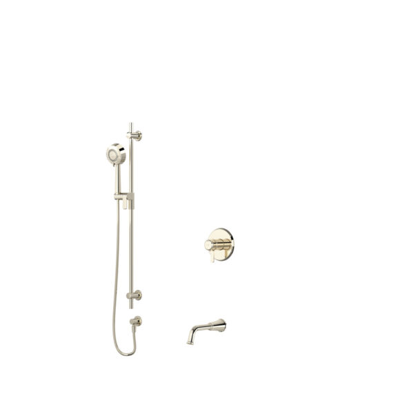 Riobel Momenti Shower Kit 1244 Trim — Polished Nickel