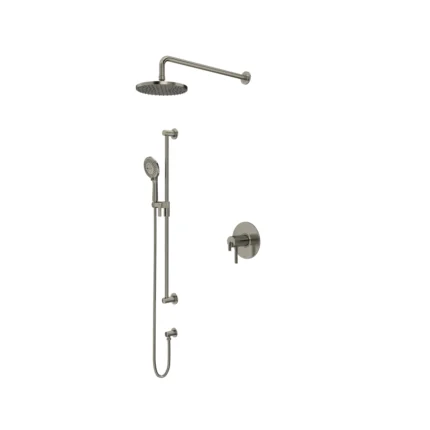 Riobel Authentica Shower Kit 323 Trim — Brushed Nickel