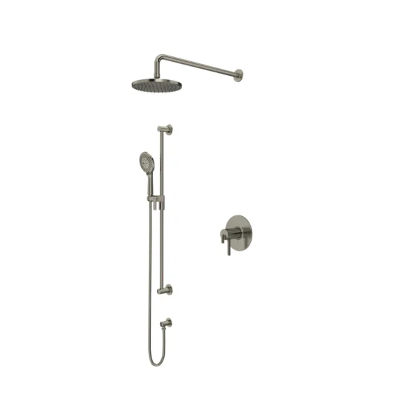 Riobel Authentica Shower Kit 323 Trim — Brushed Nickel