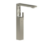 Riobel Reflet Single Handle Tall Lavatory Faucet — Brushed Nickel