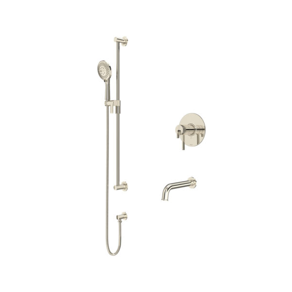 Riobel Authentica Shower Kit 1244 Trim — Polished Nickel