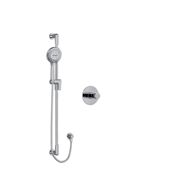 Riobel Parabola Pressure Balance Handshower System — Chrome