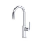 Riobel Authentica Bar/Food Prep Kitchen Faucet With C-Spout — Chrome