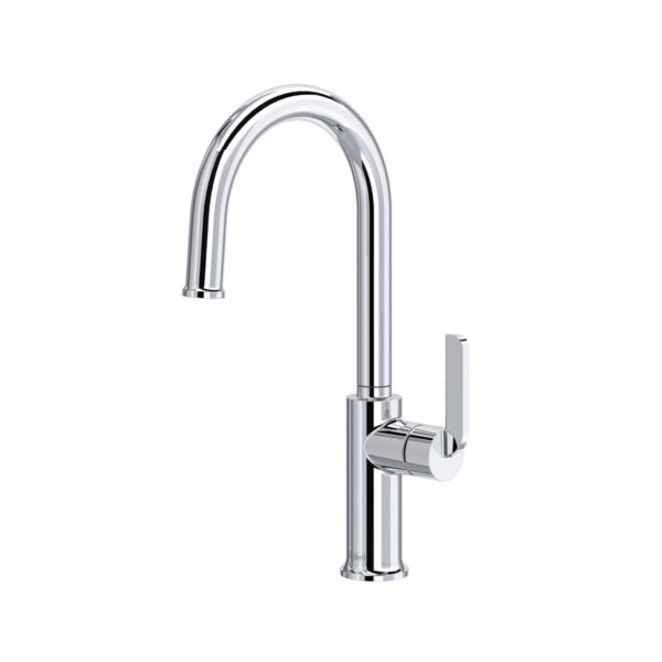 Riobel Authentica Bar/Food Prep Kitchen Faucet With C-Spout — Chrome