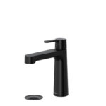 Riobel Nibi Single Handle Lavatory Faucet With Top Handle — Black