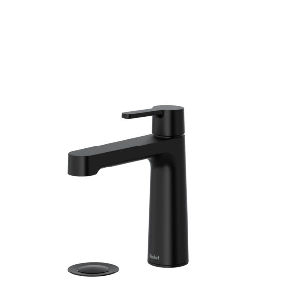 Riobel Nibi Single Handle Lavatory Faucet With Top Handle — Black