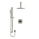 Riobel Reflet Shower Kit 323 Trim — Brushed Nickel