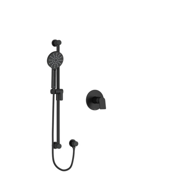 Riobel Ode Pressure Balance Handshower System — Black