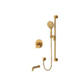 Riobel Arca Shower Kit 1244 Trim — Brushed Gold