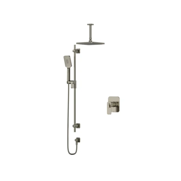 Riobel Equinox Shower Kit 323 Trim — Brushed Nickel