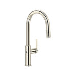 Riobel Authentica Pull-Down Touchless Kitchen Faucet — Polished Nickel