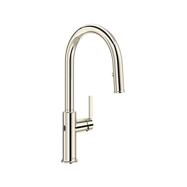 Riobel Authentica Pull-Down Touchless Kitchen Faucet — Polished Nickel