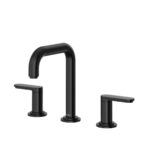 Riobel Arca Widespread Lavatory Faucet With U-Spout — Black