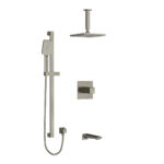 Riobel Reflet Shower Kit 1345 Trim — Brushed Nickel