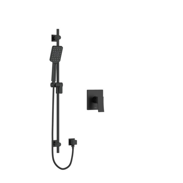Riobel Zendo Pressure Balance Handshower System — Black