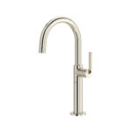 Riobel Authentica Single Handle Tall Lavatory Faucet — Polished Nickel