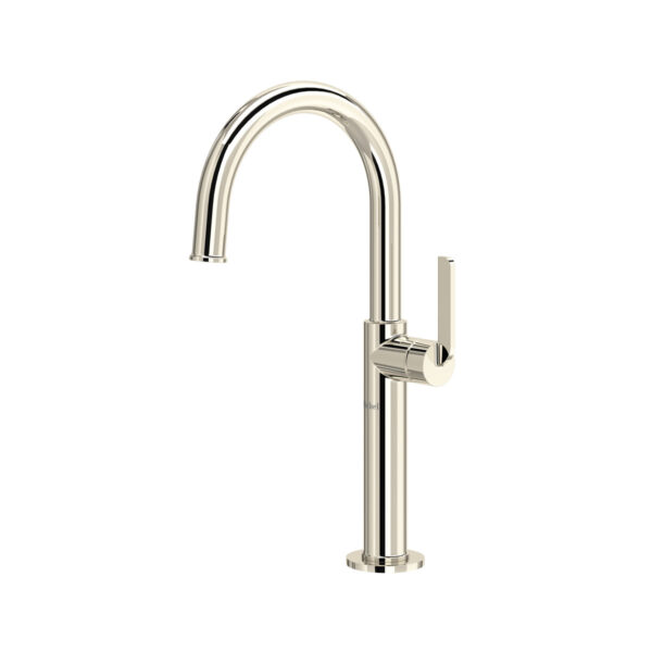 Riobel Authentica Single Handle Tall Lavatory Faucet — Polished Nickel