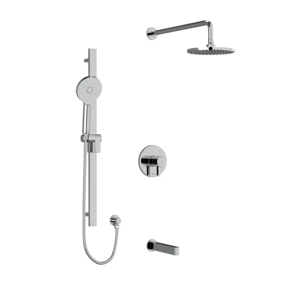 Riobel Paradox Shower Kit 1345 Trim — Chrome