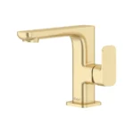 Riobel Equinox Single Handle Lavatory Faucet With Side Handle — Satin Brass US4