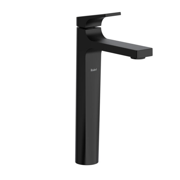 Riobel Ode Single Handle Tall Lavatory Faucet — Black