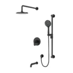Riobel Arca Shower Kit 1345 Trim — Black