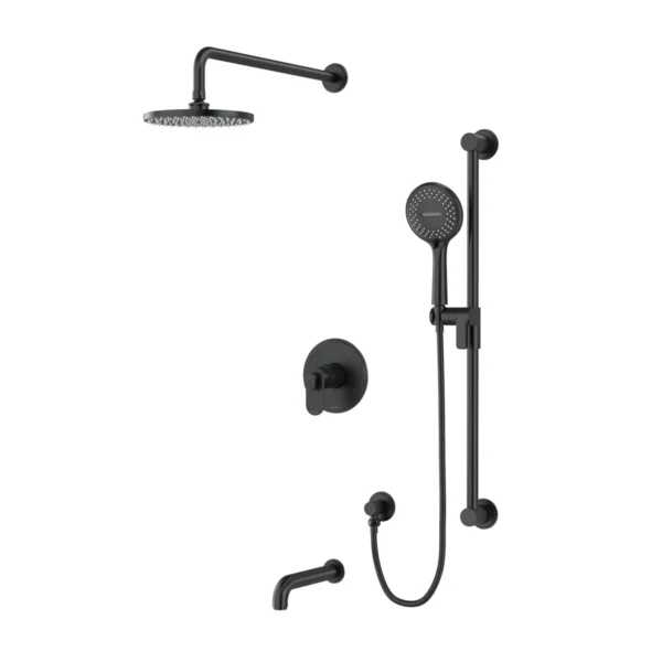 Riobel Arca Shower Kit 1345 Trim — Black