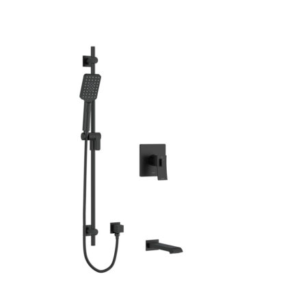 Riobel Zendo Shower Kit 1244 Trim — Black